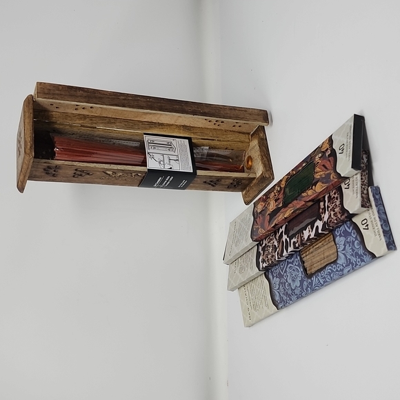 NEW! Wooden Incense Stick Holder & Incense - Picture 6 of 6